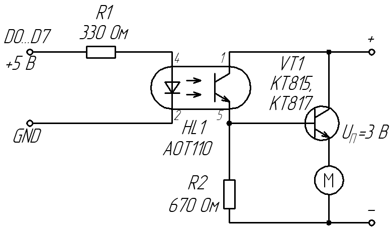 Простой термостат для управления различными нагрузками (КТ3102, КТ3107)